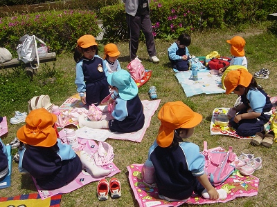 トリム公園へ行ったよ！