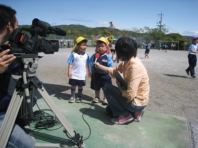 高知ケーブルテレビが来たよ！