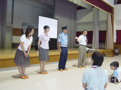 防犯教室に参加したよ！