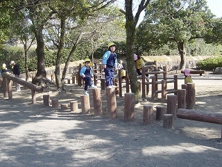 園外保育で城西公園に行きました。