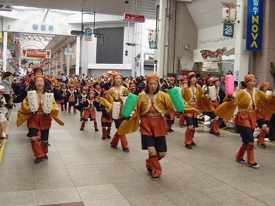 よさこい祭り本番