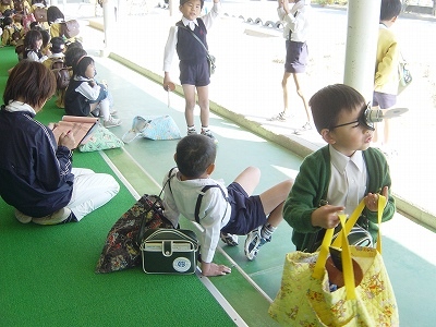 発表会直後の子どもたちの様子