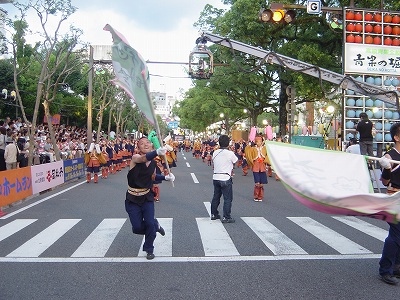 よさこい祭り本番